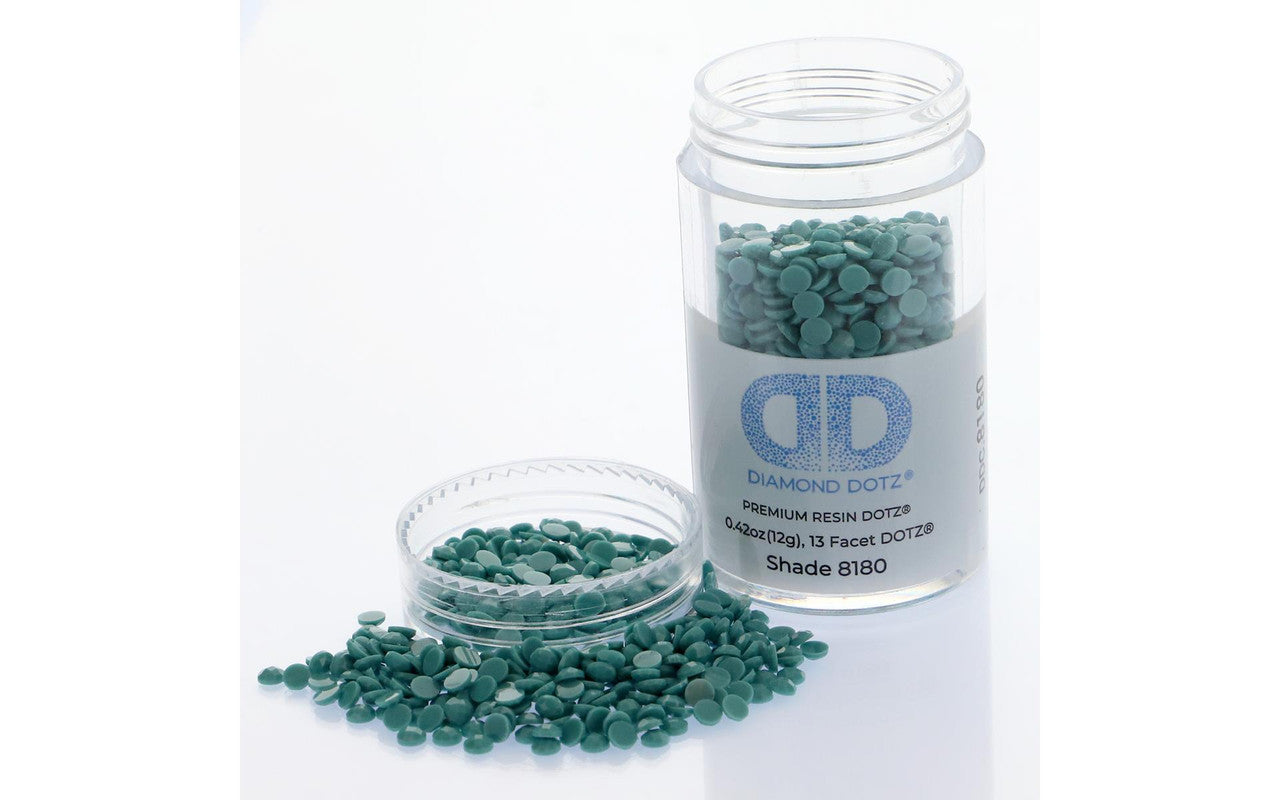 Diamond Dotz Freestyle Gems 2.8mm 12g Dark Turquoise 8180